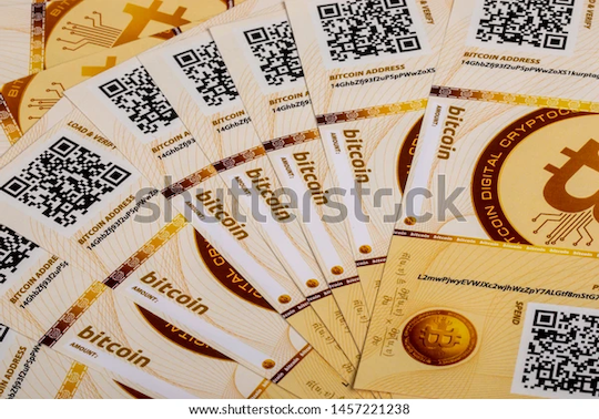 Example of bitcoin (BTC) paper wallets.